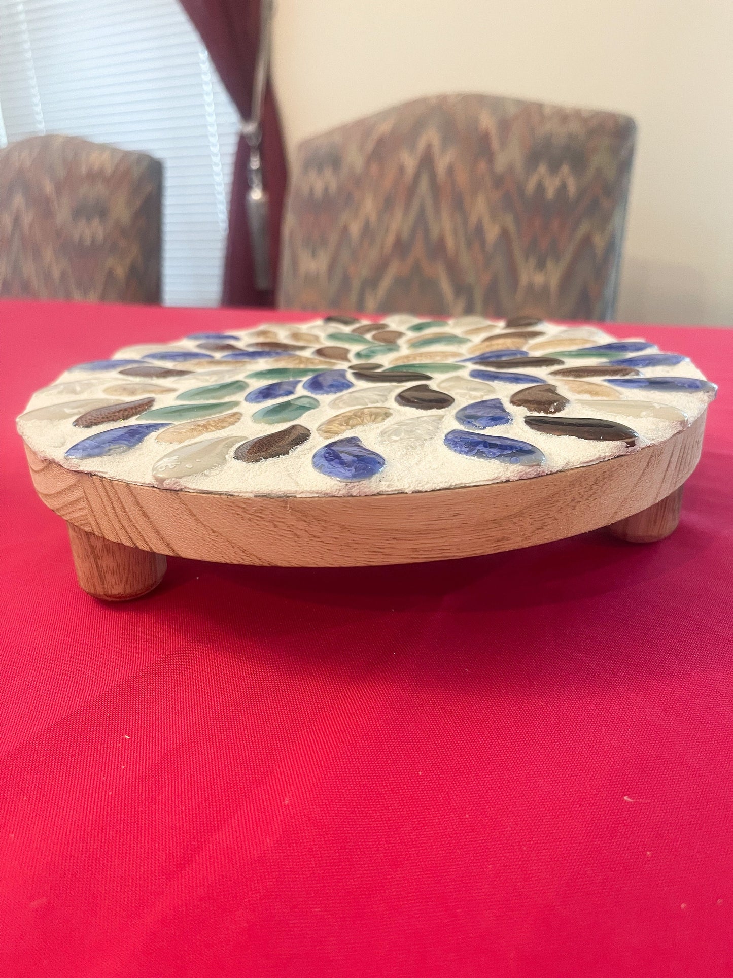 Plant Stand /Earth tones/FREE SHIPPING