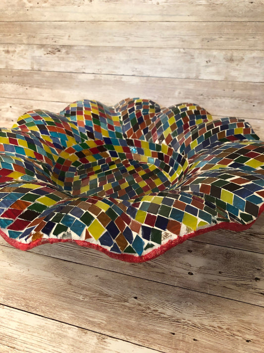 Wave shaped Bowl | Mid-Century Modern Decor
