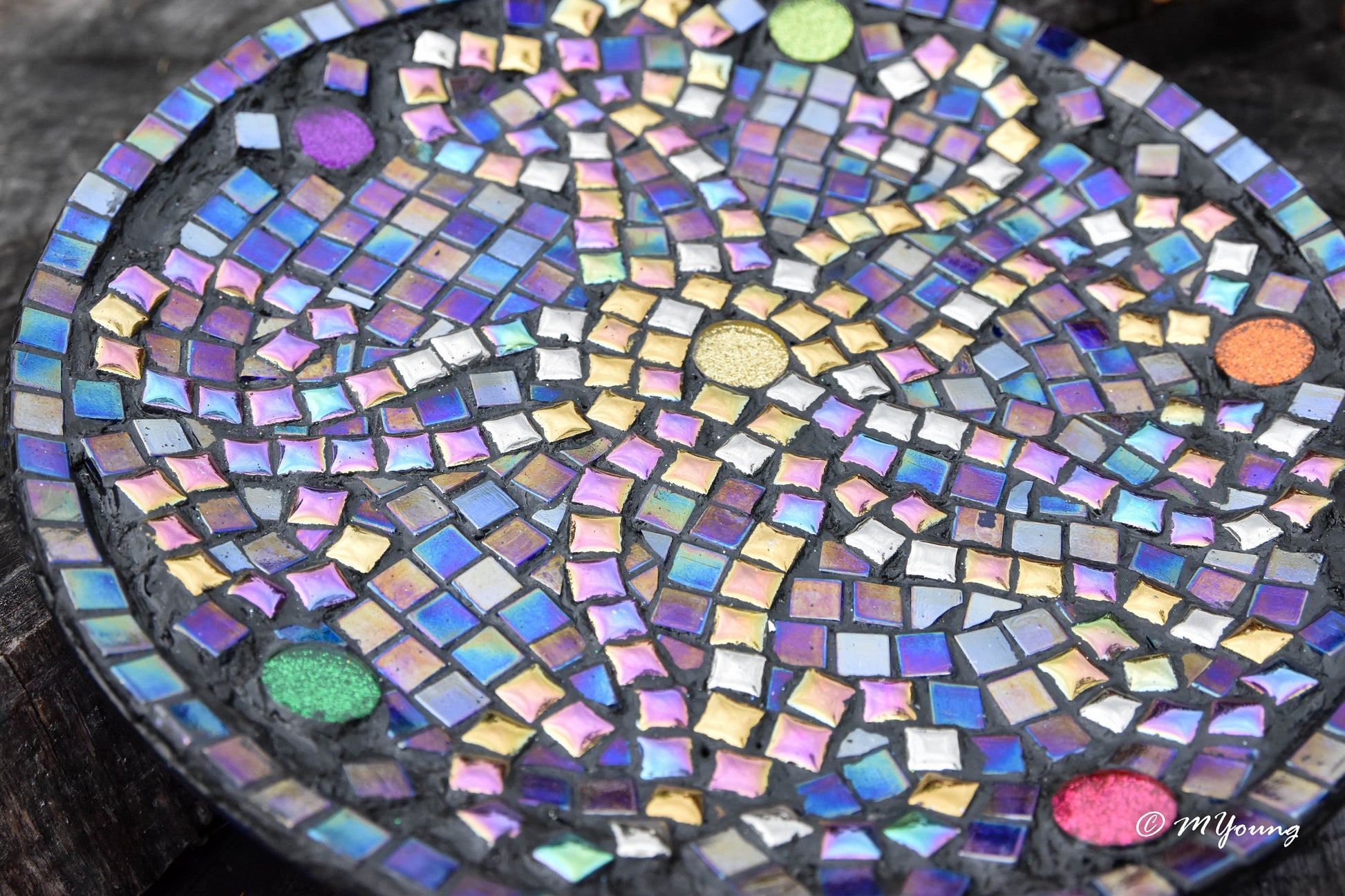 Original Unique Mosaic Wall Art// Free Shipping