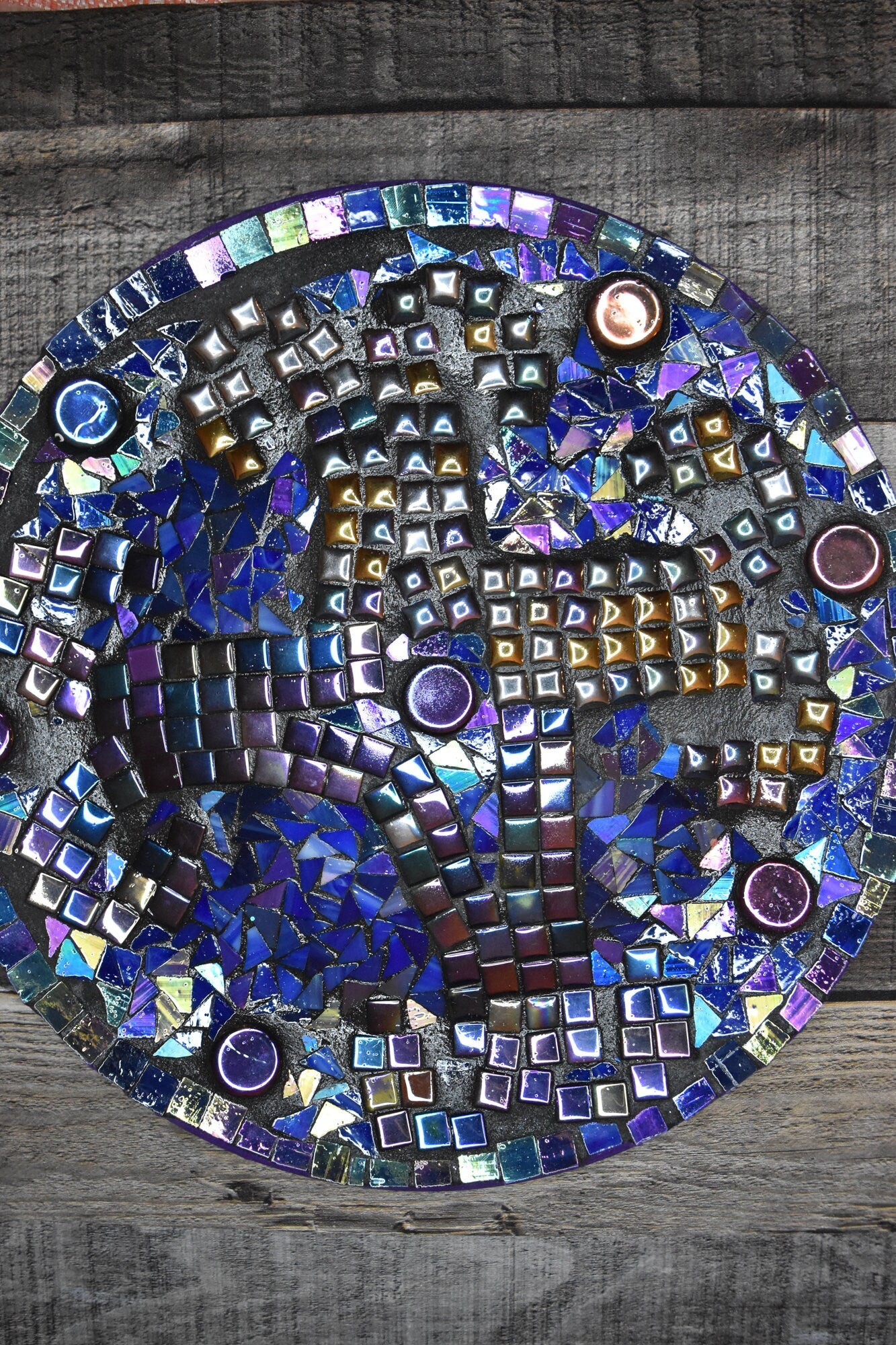 Original Unique Mosaic Wall Art// Free Shipping
