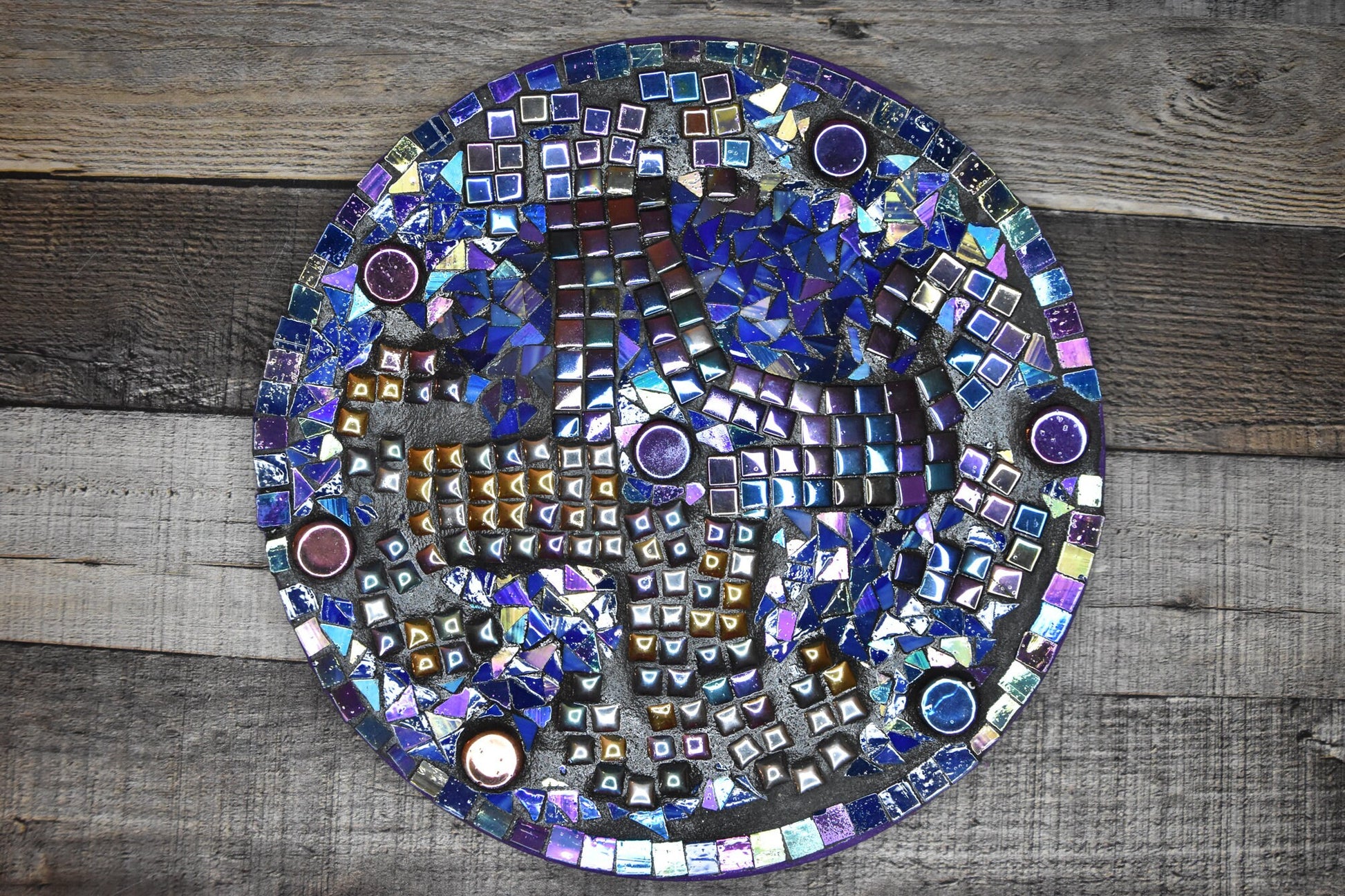 Original Unique Mosaic Wall Art// Free Shipping