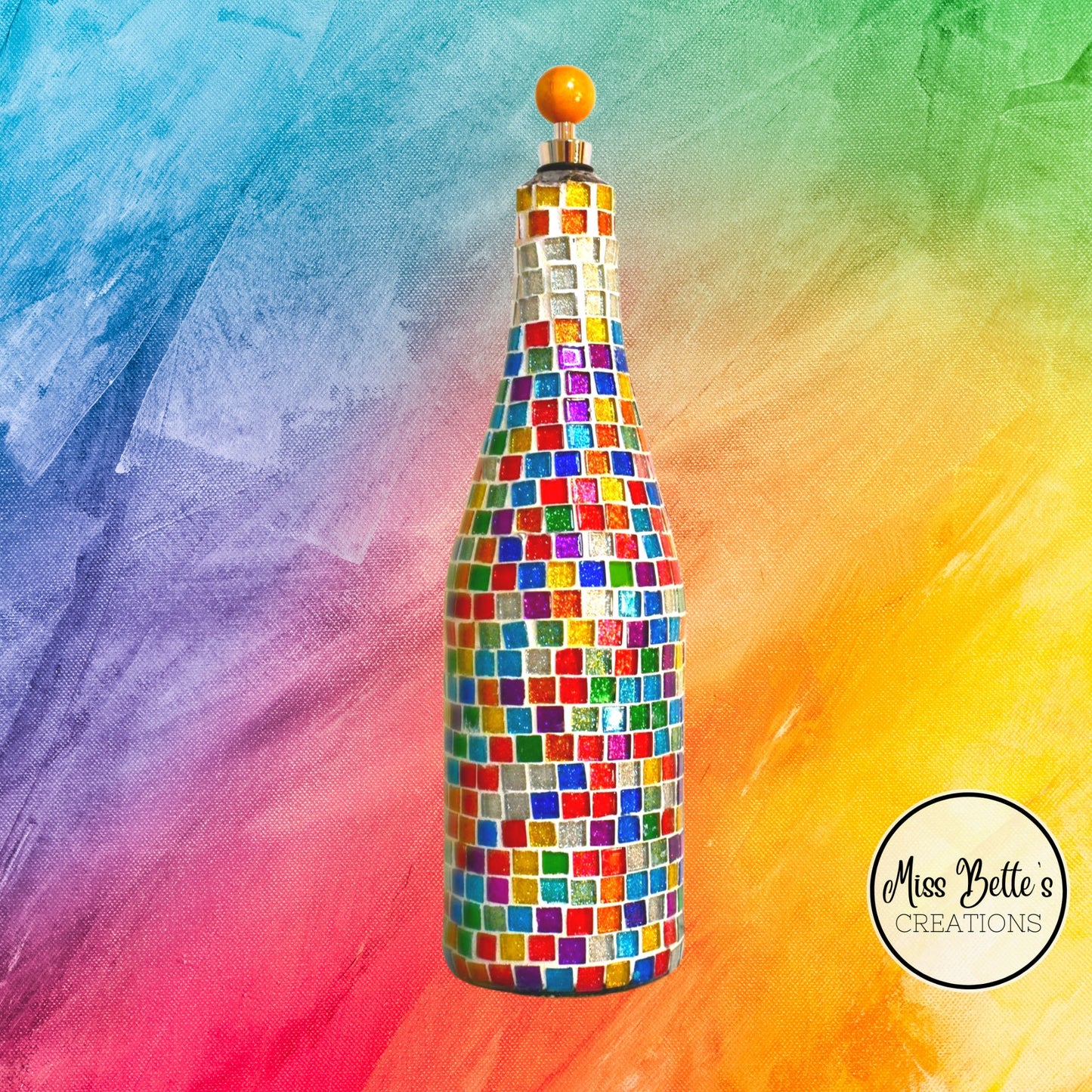 Wine Decanter, Multicolored Decanter, Wine Bottle, Decorative Wine Container