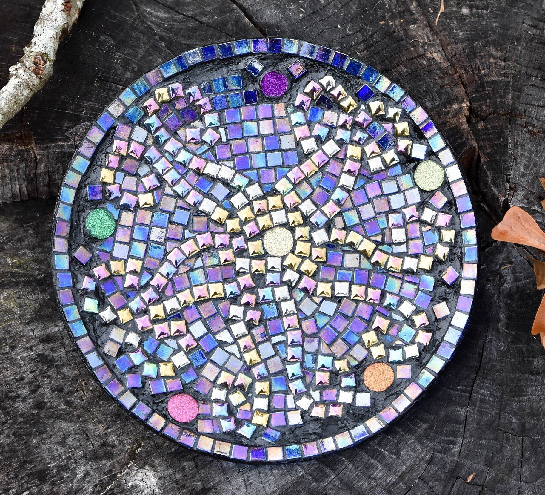 Original Unique Mosaic Wall Art// Free Shipping