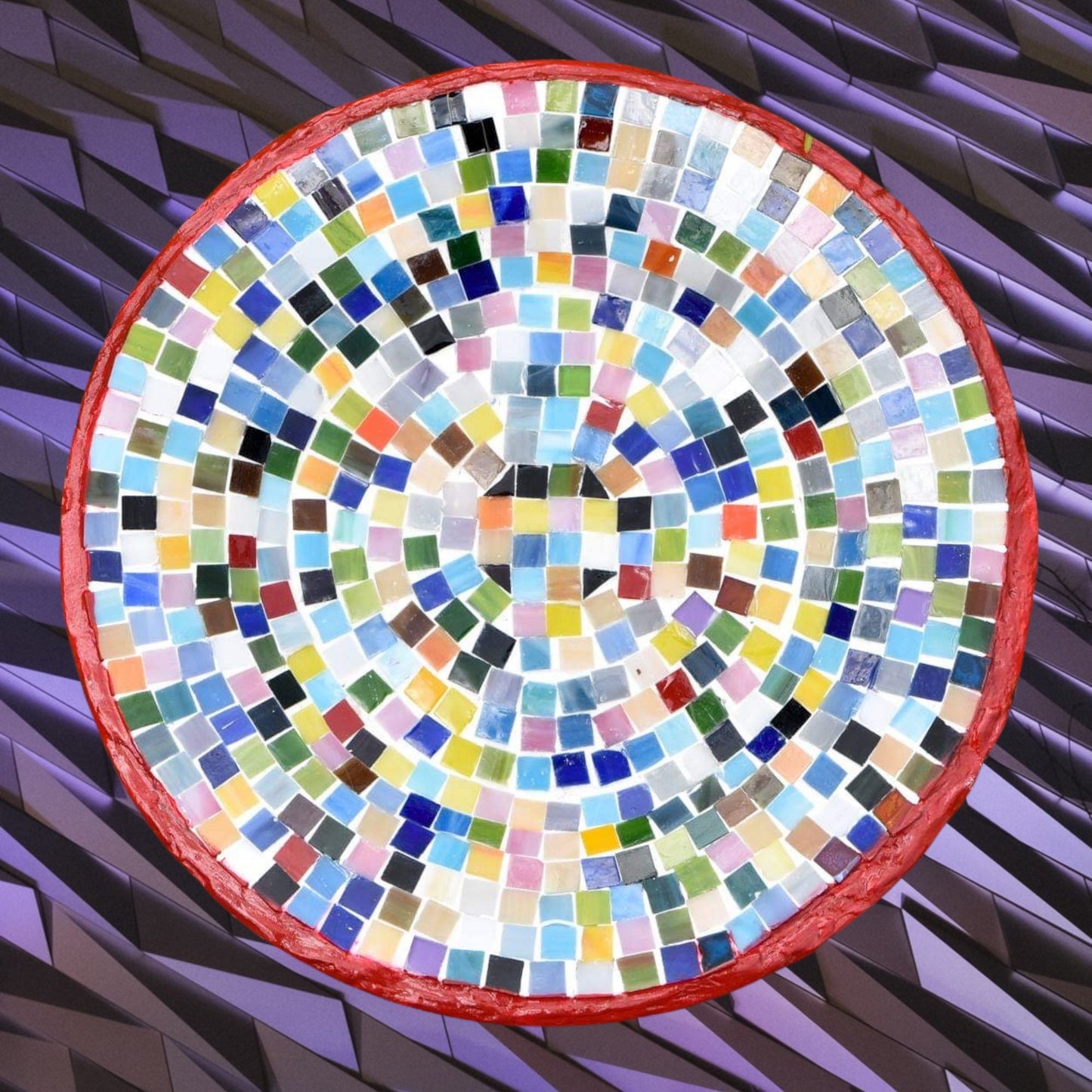 Rainbow Mosaic Decor