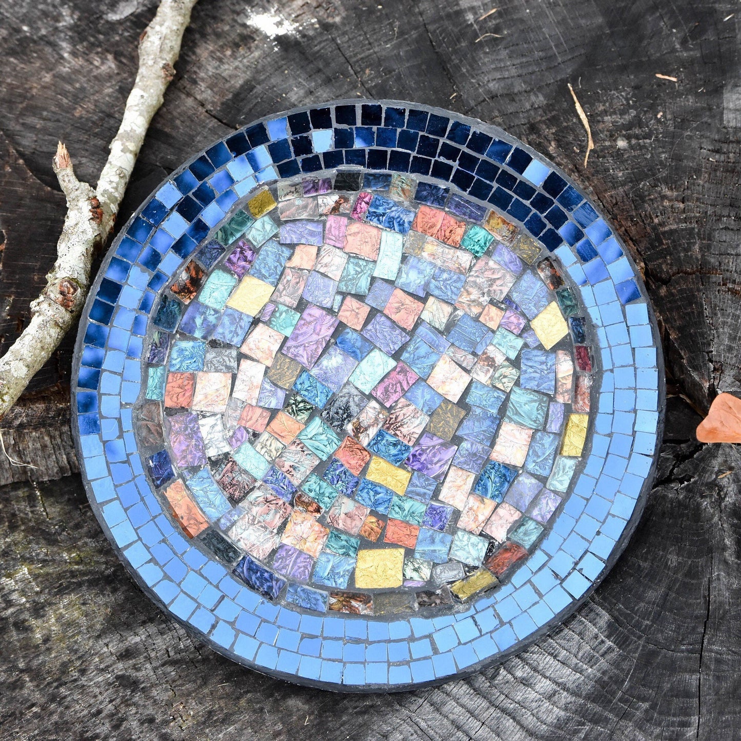 Blue Glass Wall Art|Free Shipping
