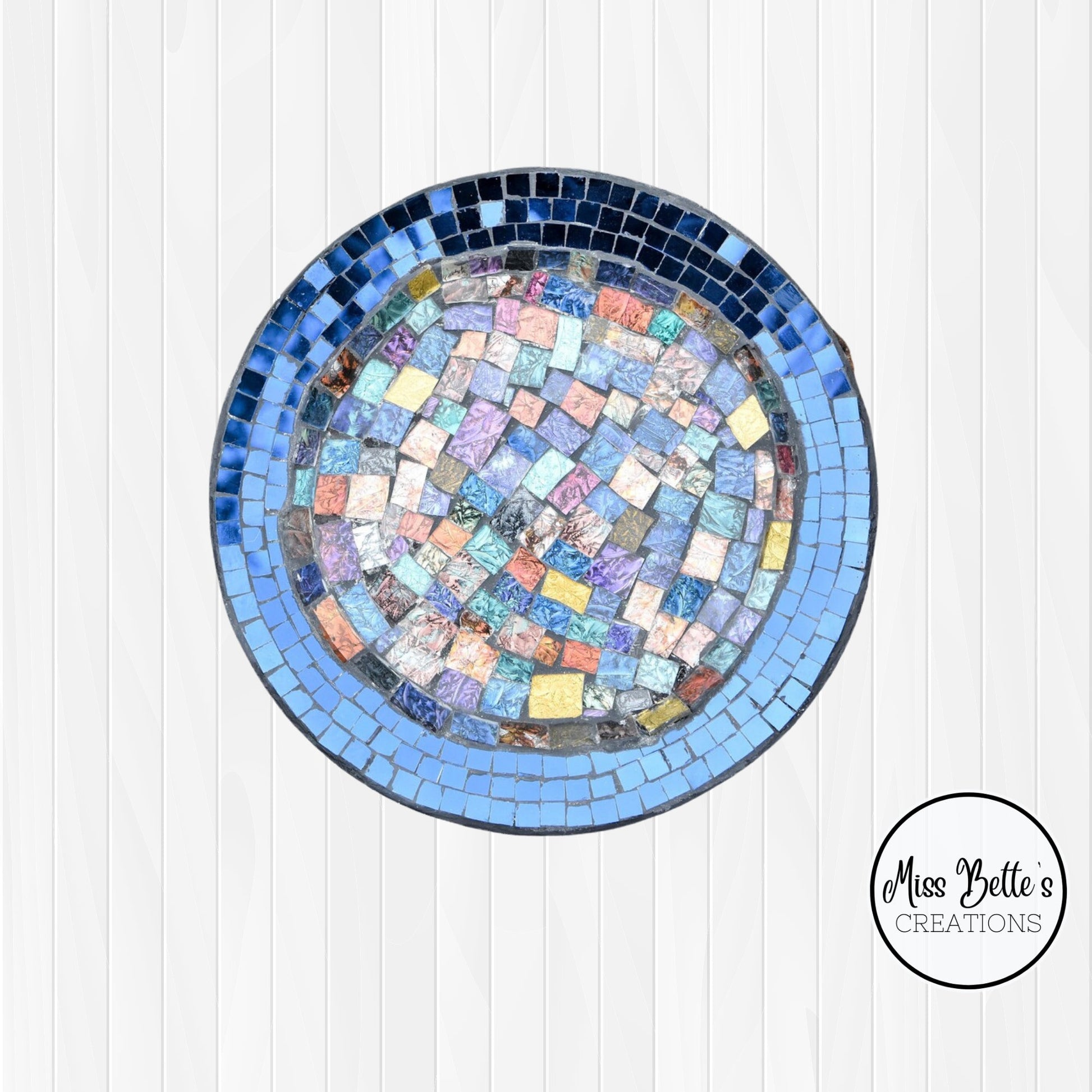 Blue Glass Wall Art|Free Shipping