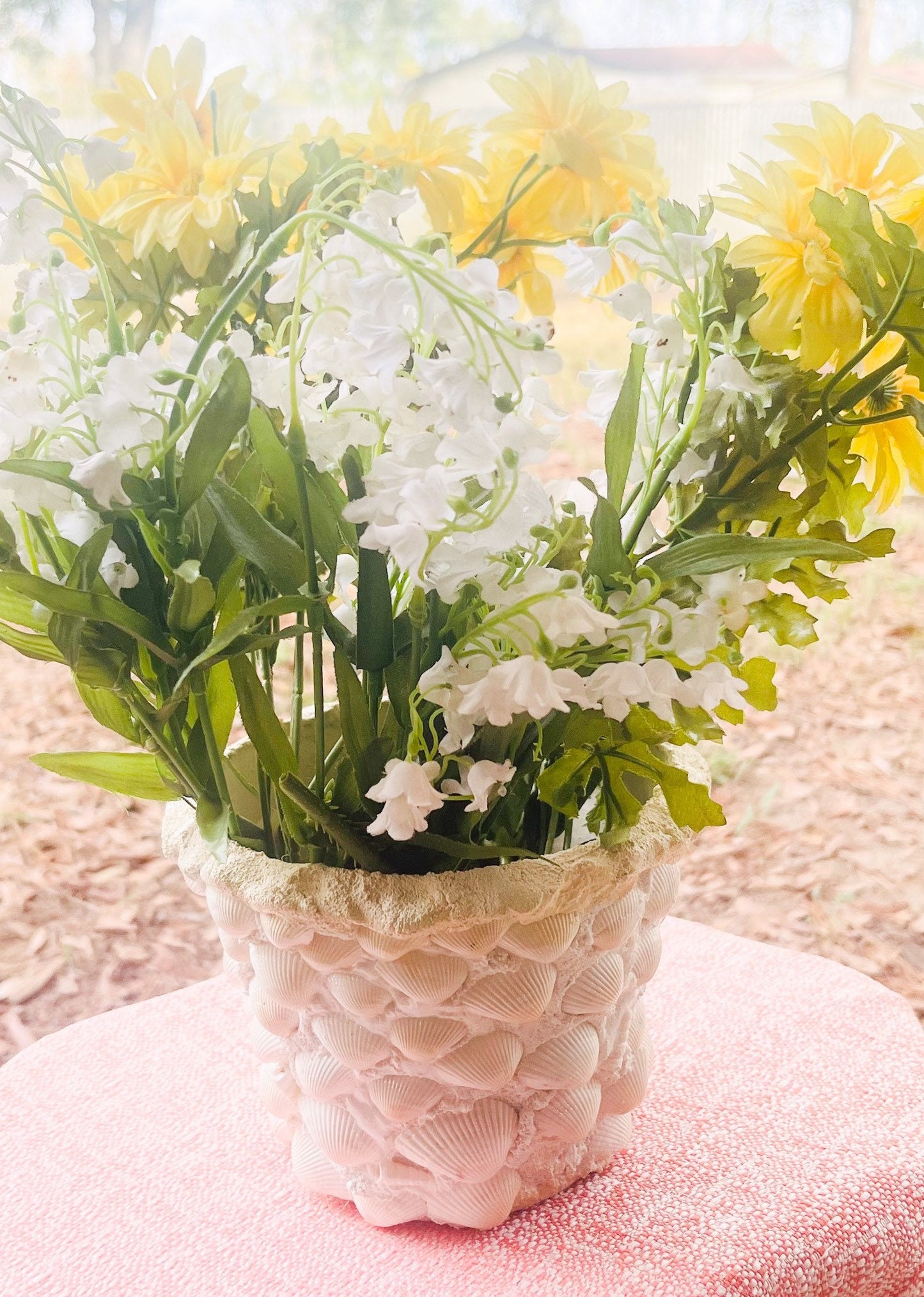 Seashell Beach Plant Pot