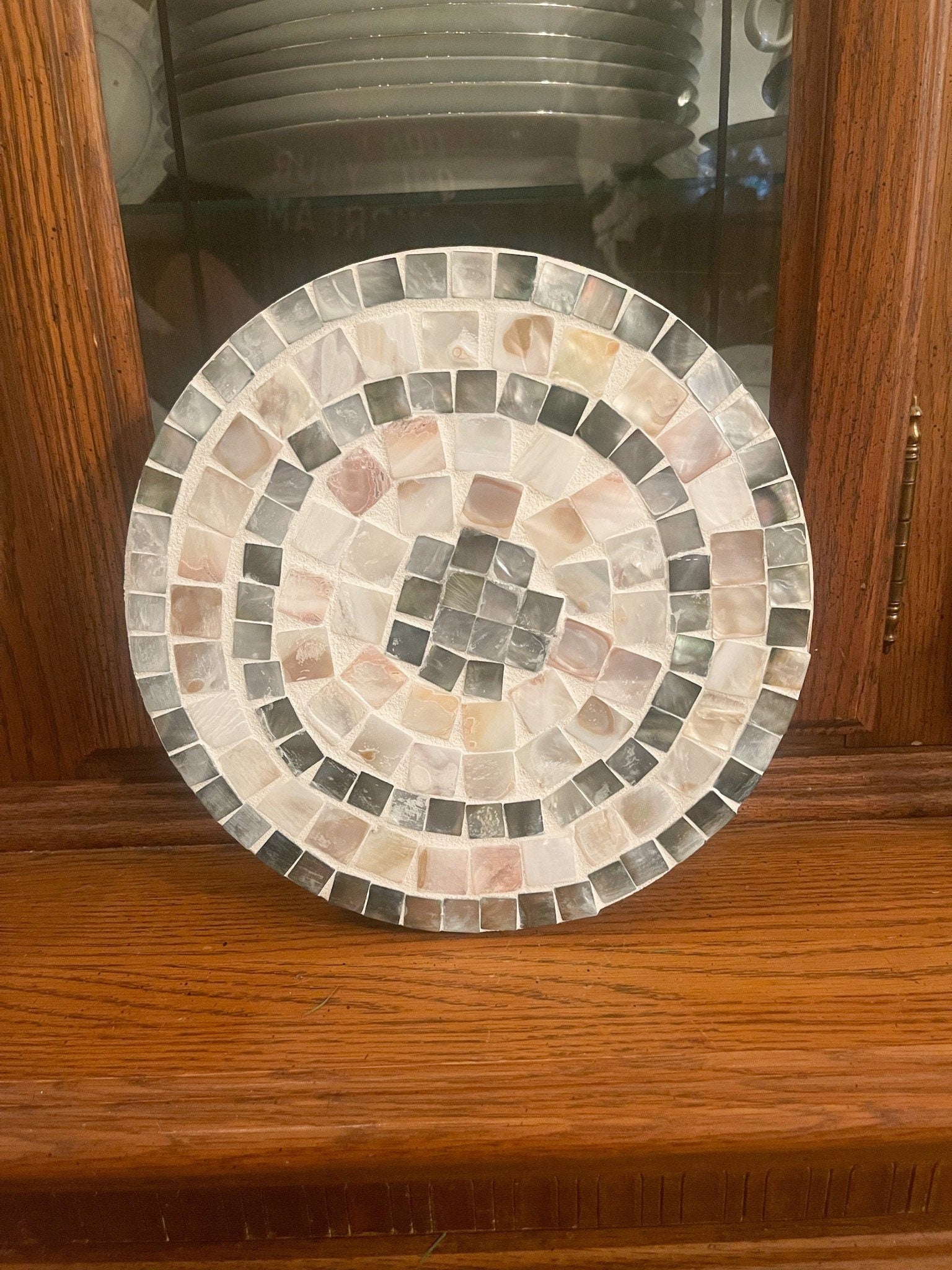 Indoor Garden Mother-Of-Pearl Plant Stand/FREE SHIPPING