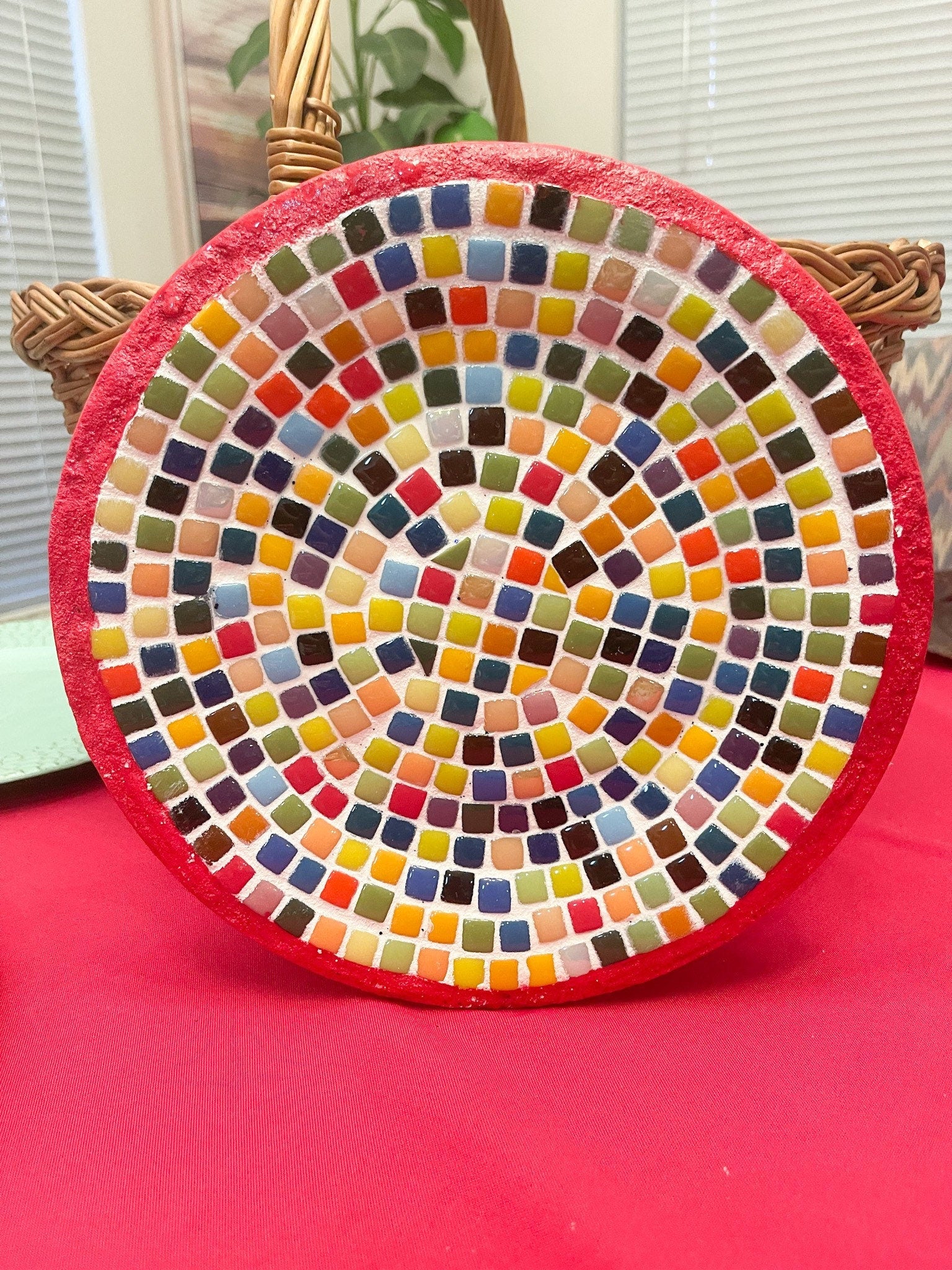 Rainbow Mosaic Decor