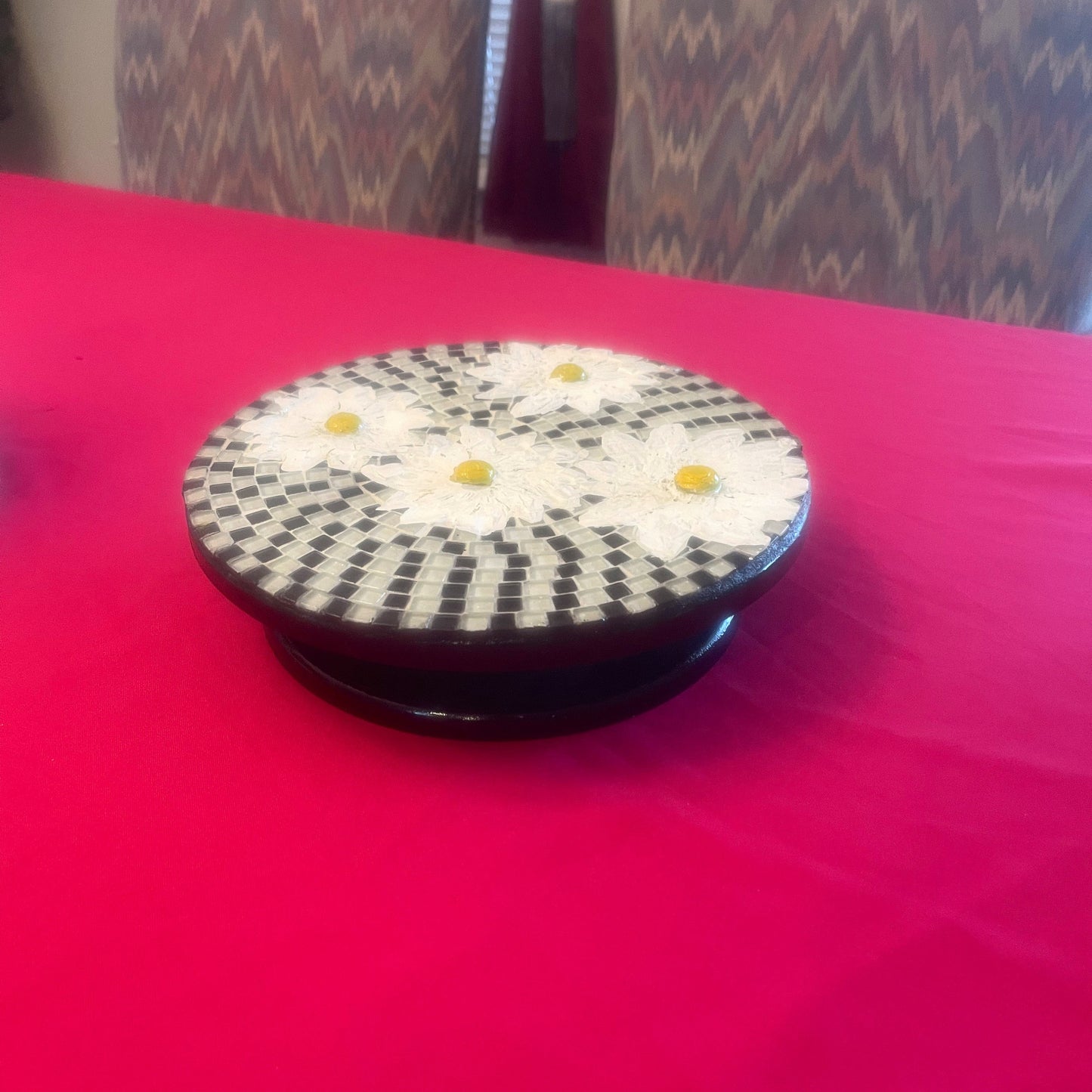 Decorated Stand For Baked Goods or Plants / Free Shipping