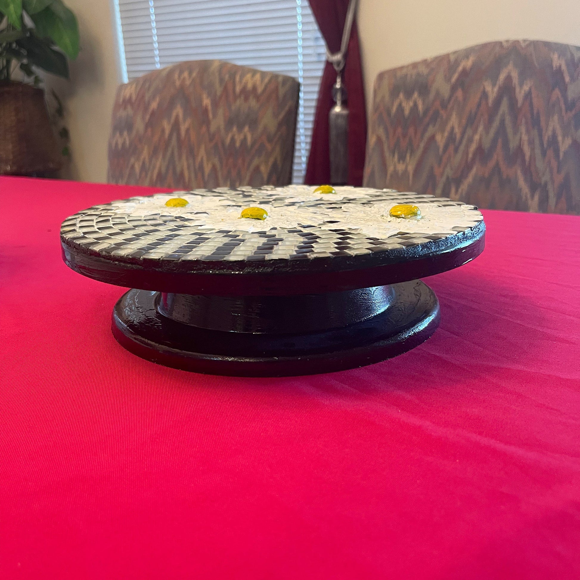 Decorated Stand For Baked Goods or Plants / Free Shipping