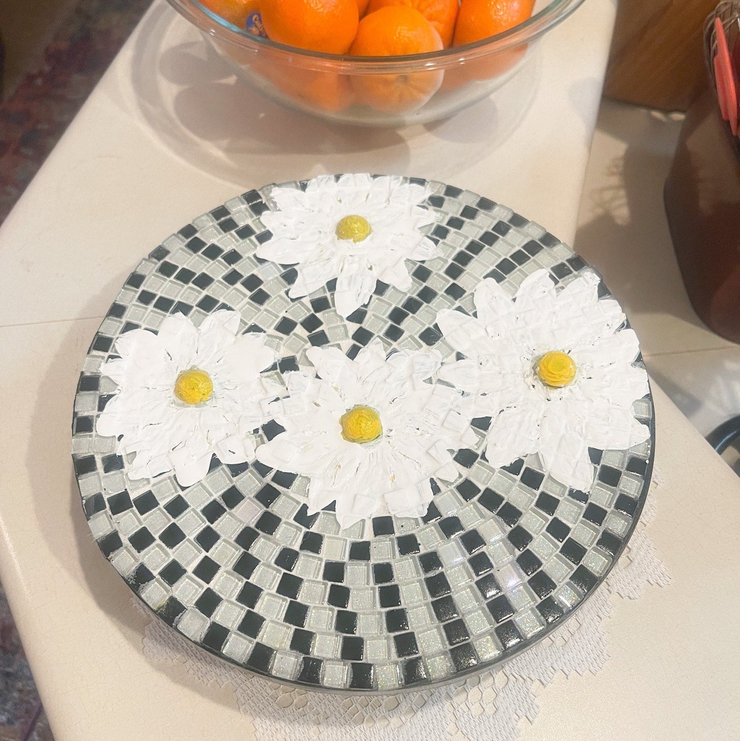 Decorated Stand For Baked Goods or Plants / Free Shipping