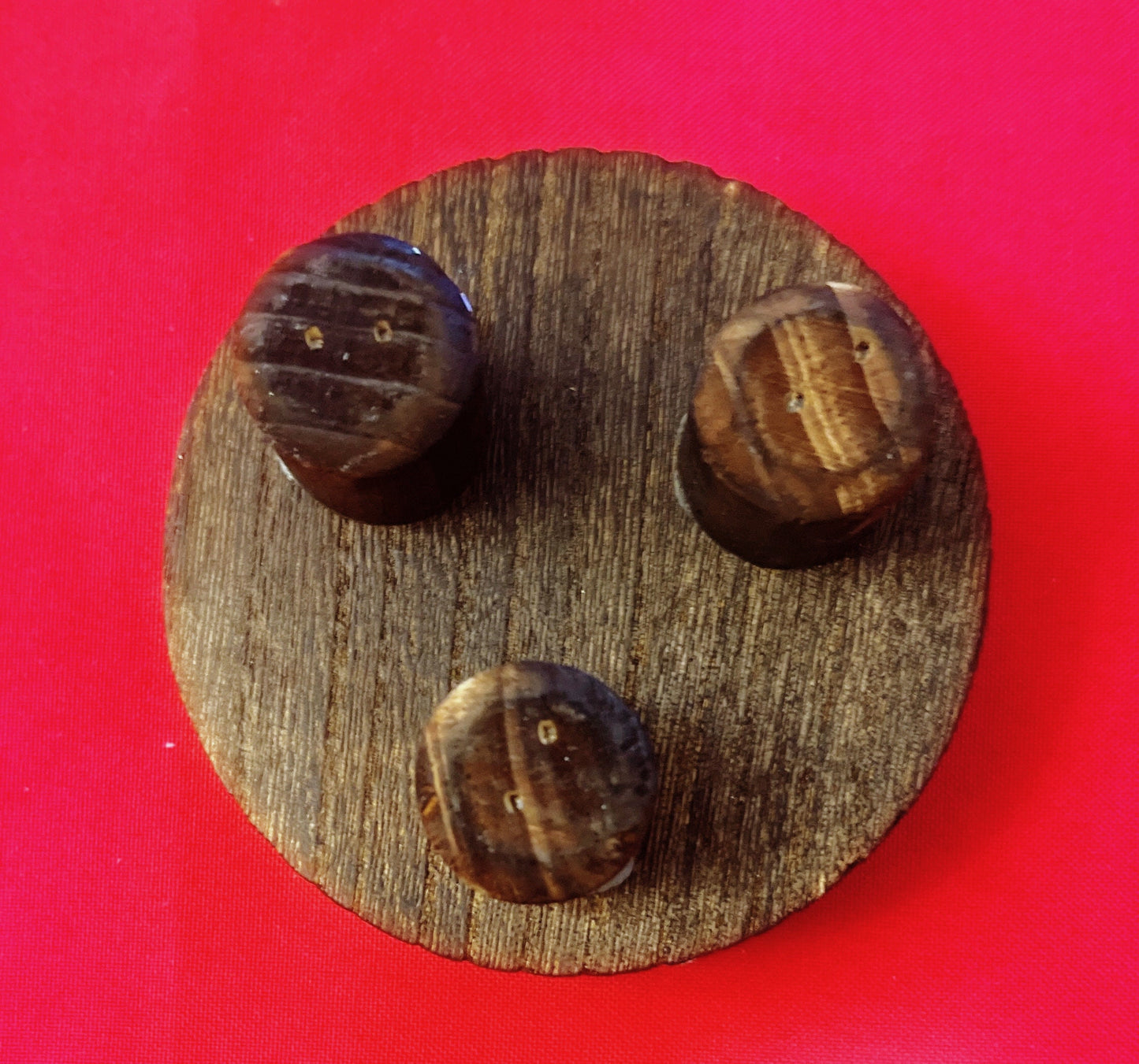 Colorful Wooden Coasters/ Plant Stands