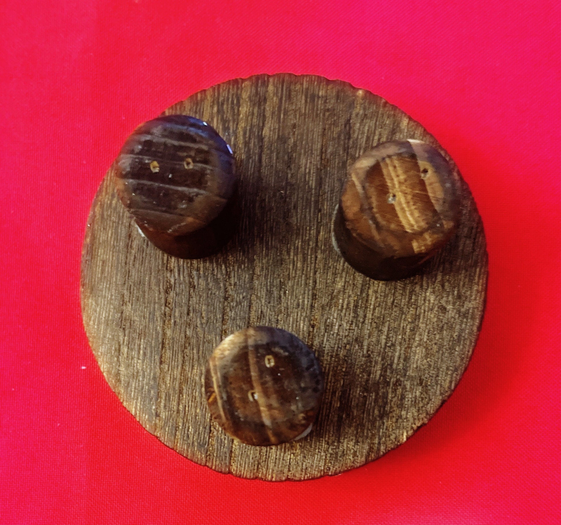 Colorful Wooden Coasters/ Plant Stands