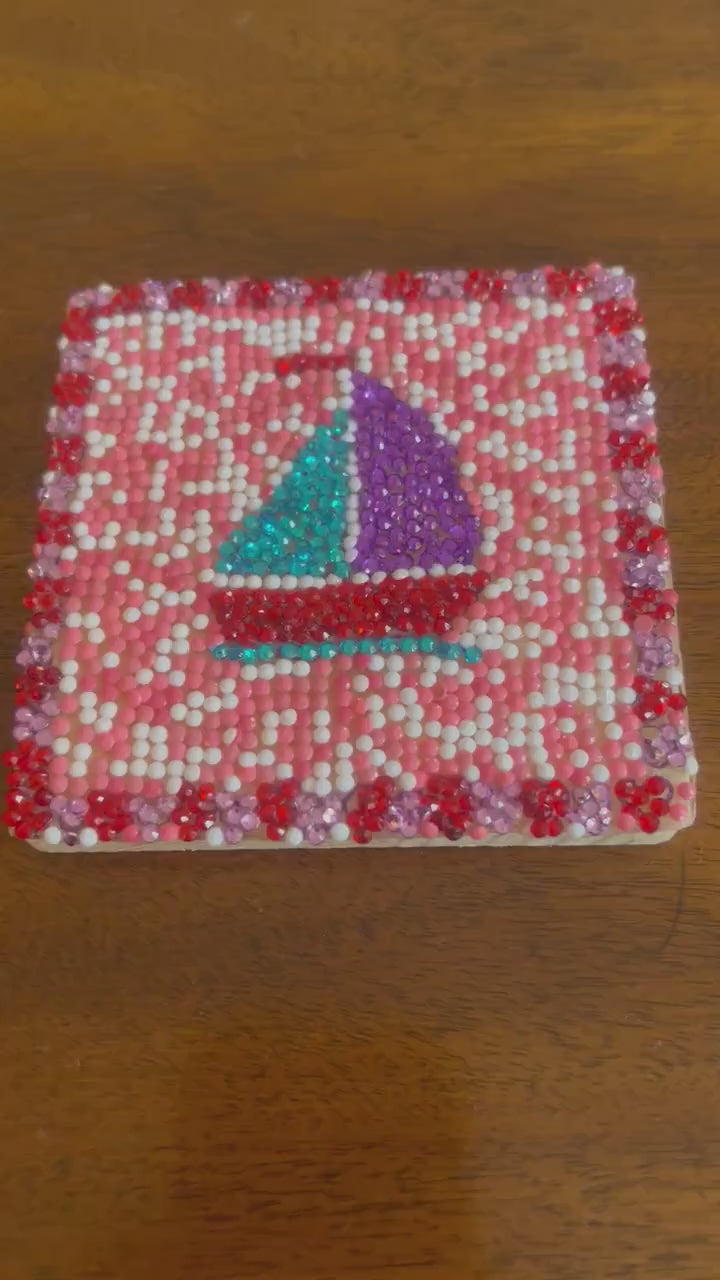 Valentine’s Day Coaster Set